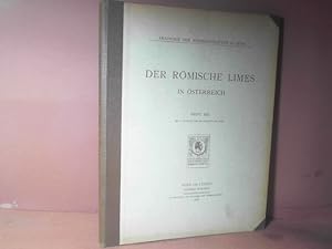 Der römische Limes in Österreich, Heft 13. (= Kaiserliche Akademie der Wissenschaften).
