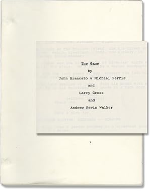 The Game (Original screenplay for the 1997 neo-noir film)