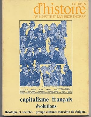 Cahiers d'histoire de l'Institut Maurice Thorez n°31, 1979 - Capitalisme français évolutions. Thé...
