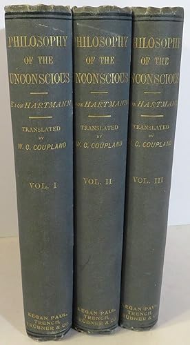 Philosophy of the Unconscious [ Complete Set ] Speculative Results According To The Inductive Met...
