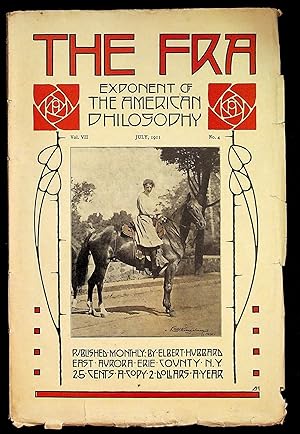 The FRA: Exponent of the American Philosophy. Vol. VII July, 1911. No. 4