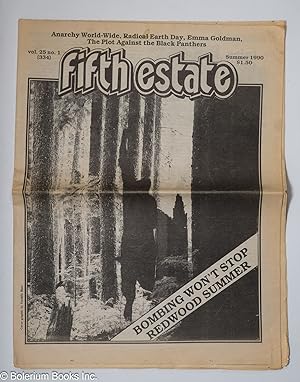 Fifth Estate: Vol. 25, No. 1 (#334), Summer 1990