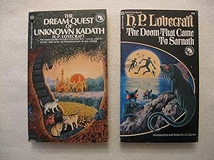 H. P. Lovecraft Two (2) Collectible Paperback Books, including: The Dream-Quest of Unknown Kadath...