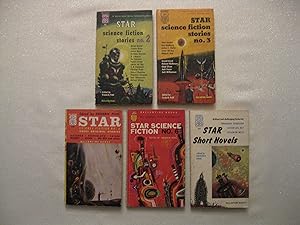 Fred Pohl Pioneering STAR Anthology Series of Five (5) Collectible Paperback Books, including: St...