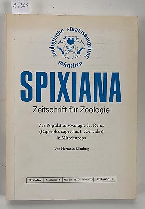 Zur Populationsökologie des Rehes (Capreolus capreolus L., Cervidae) in Mitteleuropa. Spixiana. Z...