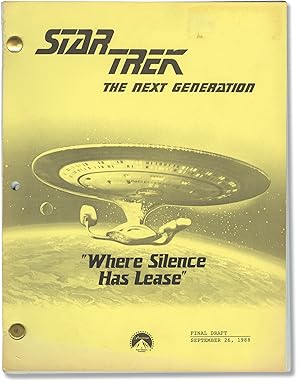 Star Trek: The Next Generation: Where Silence Has Lease (Original screenplay for Season 2, Episod...