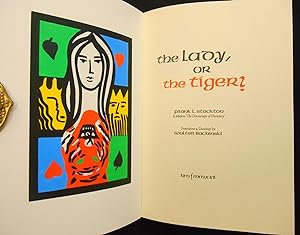 The Lady, or the Tiger? [bound tête-bêche with] The Discourager of Hesitancy