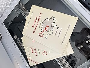 Modärns Schwytzertütsch Passe partout audio-visuel 3 volumes sans cassettes