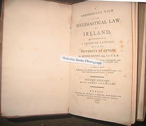 A compendious view of the civil law, being the substance of a course of lectures read in the Univ...