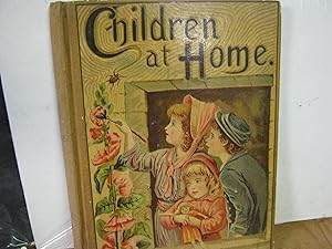 Children At Home Pretty Pictures And Stories For Home Amusement Illustrated In Mono-Tint