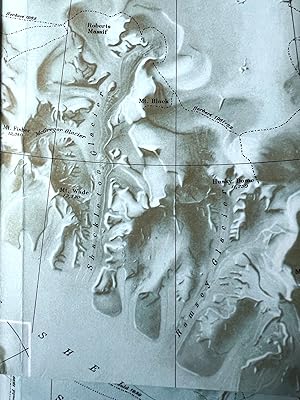 "Axel Heiberg Glacier Region" and "Queen Maud Range" published by the Royal Geographical Society