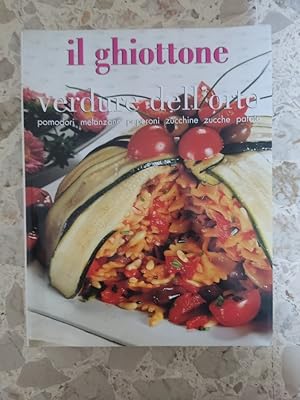 Il Ghiottone: verdure dell'orto pomodori, melanzane, peperoni, zucchine, patate, zucche