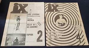 IX - Numéros 2 & 4 - 1969