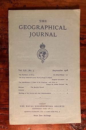 The Geographical Journal - September 1918 Caravan Route from Aleppo to Basra