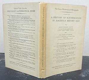 A History of Mathematics in America Before 1900 (The Carus Mathematical Monographs Number Five)