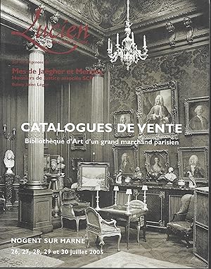 Bibliothèque d'Art d'un grand marchand parisien