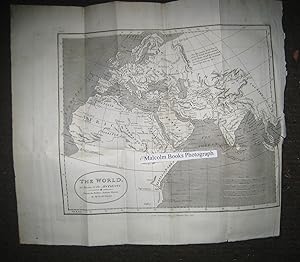 1808 Map of the World as known to the ancients Europe, North Africa, Saudi Arabia, India by D’Anv...