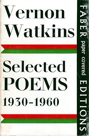 Vernon Watkins: Selected Poems 1930-1960