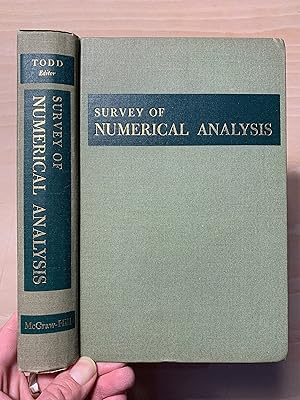Survey Of Numerical Analysis