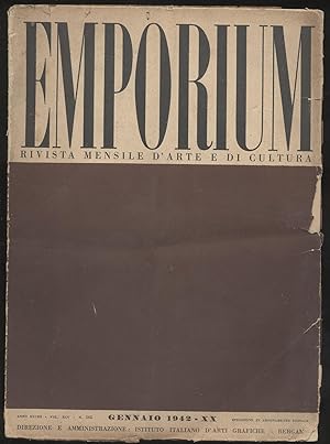 Emporium - Rivista mensile d'arte e di coltura- 1942 Gennaio 1942 n. 565