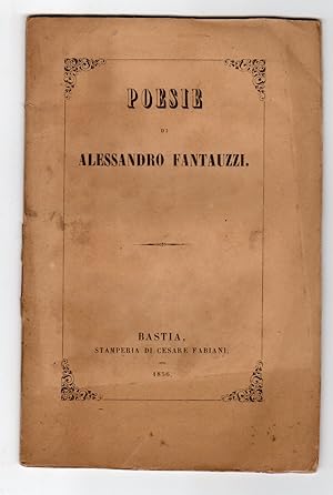 Poesie di Alessandro Fantauzzi
