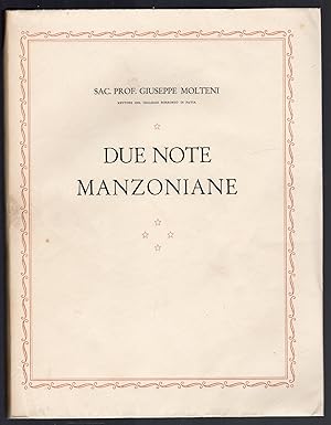 Due note manzoniane - La figura di Pietro figlio di Alessandro Manzoni - Alessandro Manzoni e la ...