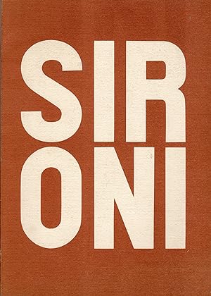 35 opere di Sironi mostra a cura di Bruno Sargentini con saggio di Claudio Spadolini 14 maggio - ...