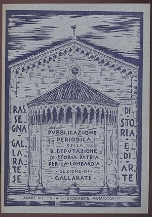 Rassegna gallaratese di storia e d'arte - 1936 Dicembre -Anno VII - N. 4