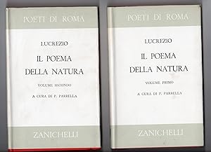 Il poema della natura - Testo latino e traduzione poetica di Pietro Perrella (Volume primo e seco...