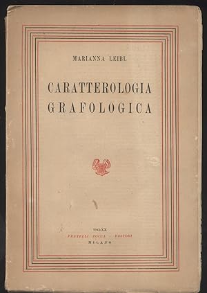 Caratterologia grafologica