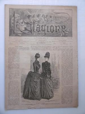 La stagione giornale delle mode - N. 1 del 1° Ottobre 1885 Anno IV (Grande edizione)