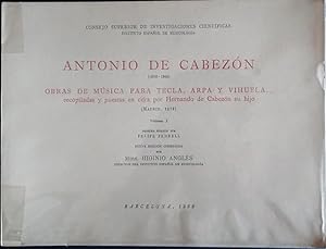 Obras de musica para tecla, arpa y vihuela. (Volumen I, II e III)