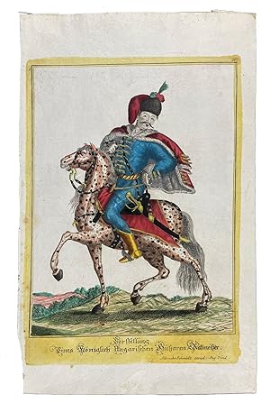 Hussars and Pandurs on Horseback from the War of Austrian Succession: Twelve Plates