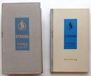 ETERNA Schallplatten-Katalog 1961. + NACHTRAG-Katalog : 160 Seiten.