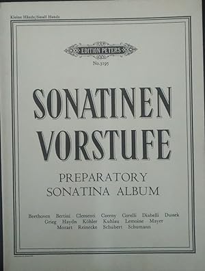 Sonatinen vorstufe. Preparatory sonatina album