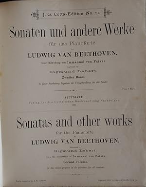 Sonatas and other works for the pianoforte