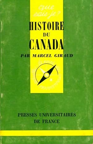 Histoire du canada - Marcel Giraud