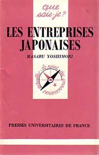 Les entreprises japonaises - Masaru Yoshimori