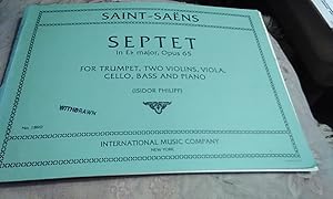 Septet, Opus 65 in Eb major for Trumpet , 2 Violins, Viola, Cello, Bass and Piano