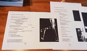 Suite of Eight Signed Broadsides - from Pisan Cantos by Ezra Pound with Art by Path Soong