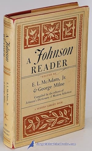 A Johnson Reader (stated First Modern Library Edition, ML #363.1)