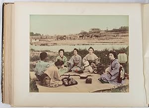 Japanese Photograph Album of the Late Meiji Period.