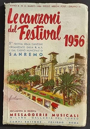 Le Canzoni del Festival - Sanremo - 1956