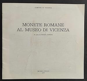 Monete Romane al Museo di Vicenza - P. Visonà - 1977