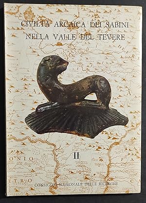 Civiltà Arcaica dei Sabini nella Valle del Tevere II - Incontri di Studio - 1974