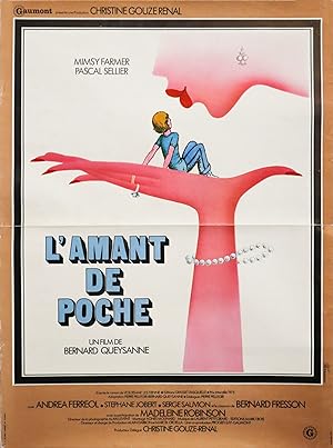 1978 Original French Film Poster, "L'amant de poche" (The Pocket Lover)