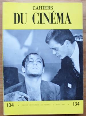 Les cahiers du cinéma - Numéro 134 de août 1962