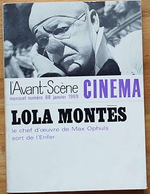 L'Avant-Scène Cinéma - Numéro 88 de janvier 1969 - Lola Montès - Le chef-d'oeuvre de Max Olphus s...
