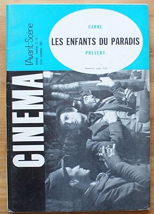 L'Avant-Scène Cinéma - Numéro 72/73 de juillet-septembre 1967 - les enfants du Paradis de Carné e...