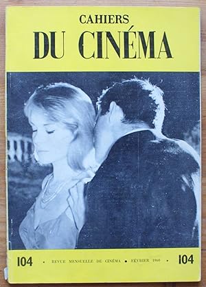 Les cahiers du cinéma - Numéro 104 de février 1960